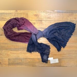 💖5 for $50💖BENCH Ombre Scarf in Purple and Blue